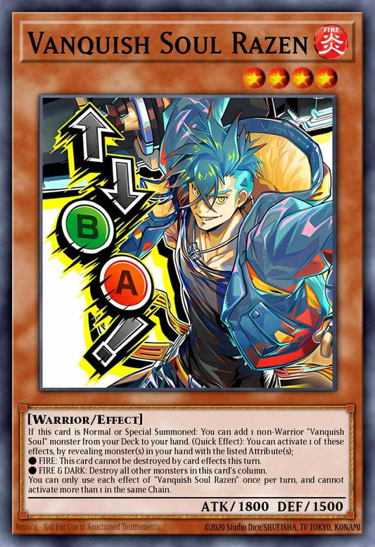 Vanquish Soul Razen - RA05-EN134 - Starlight Rare