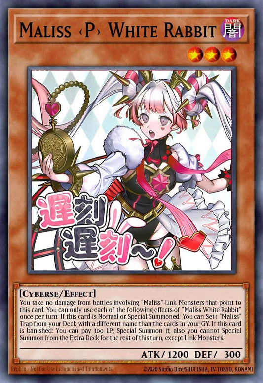 Maliss <P> White Rabbit - RA05-EN136 - Starlight Rare