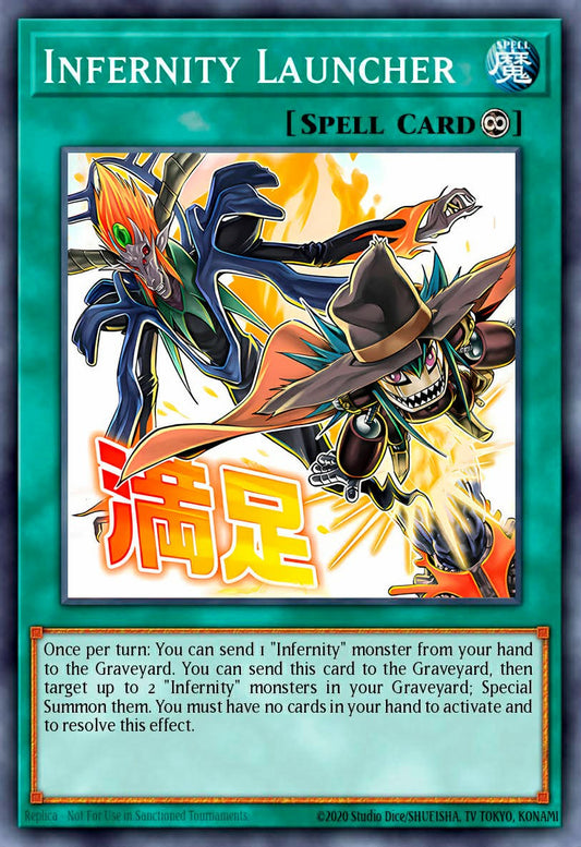 Infernity Launcher - RA05-EN139 - Ultra Rare