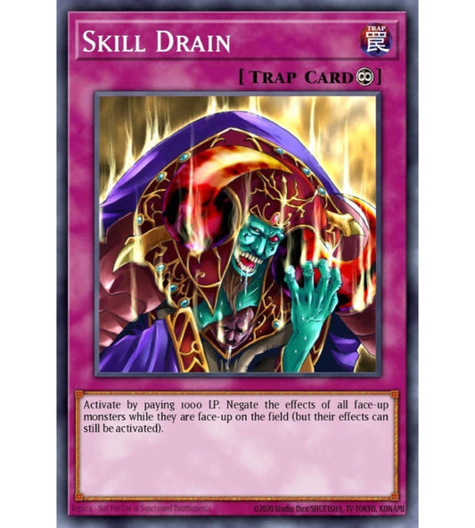 Skill Drain Secret Rare RA02-EN077