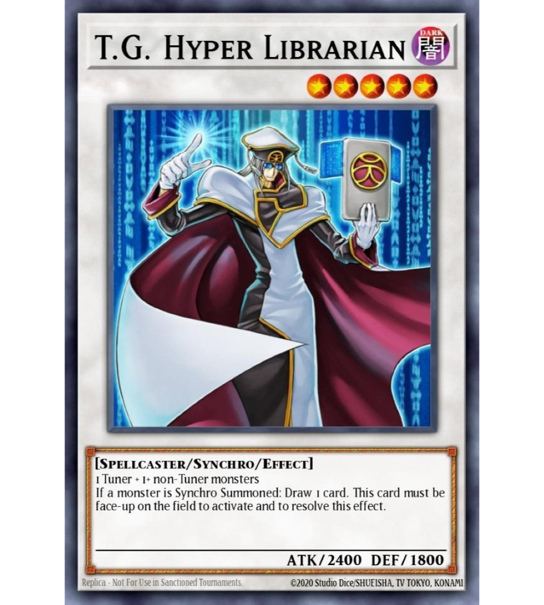 T.G. Hyper Librarian Super Rare RA02-EN027