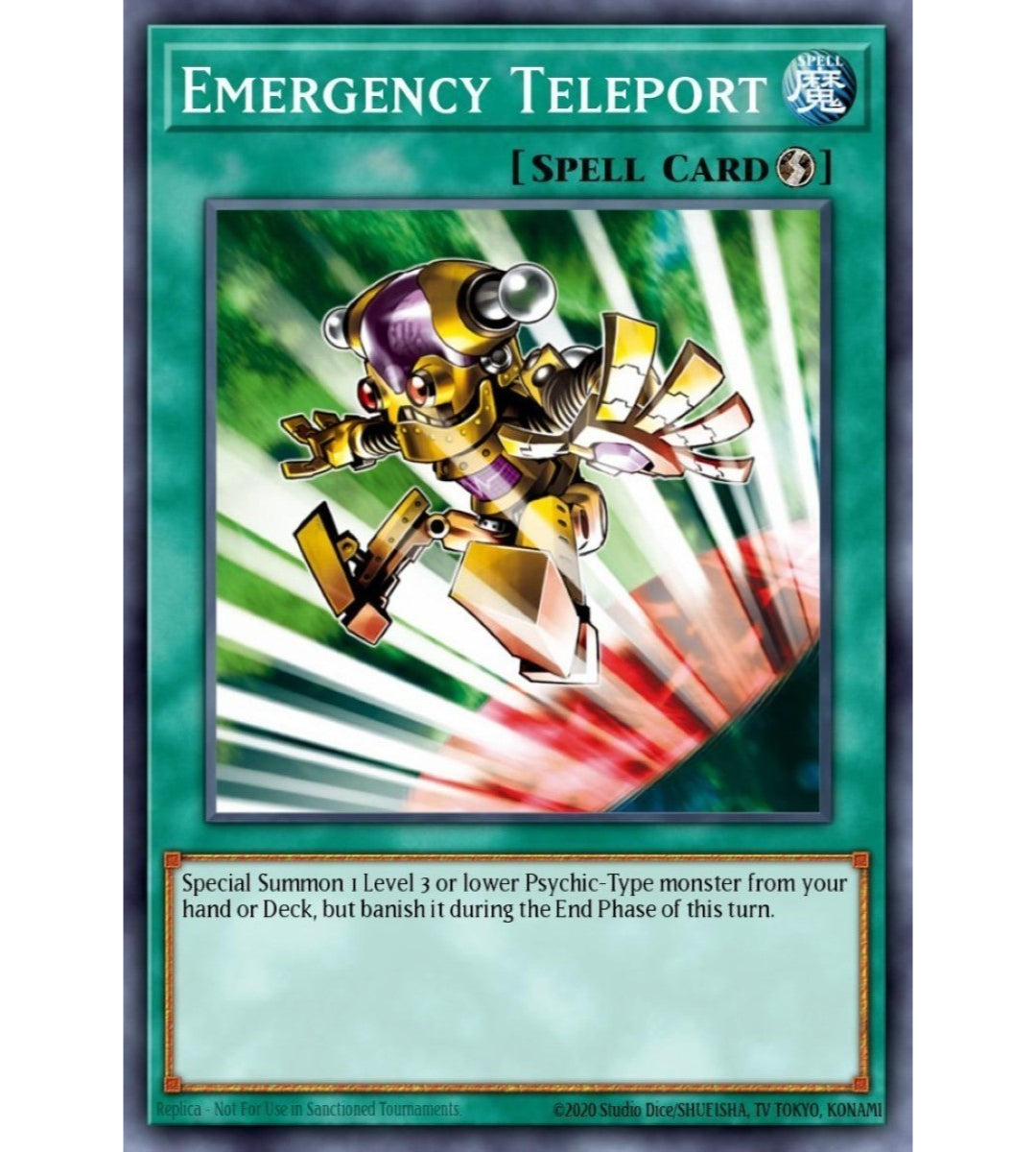 Emergency Teleport Ultra Rare RA02-EN053