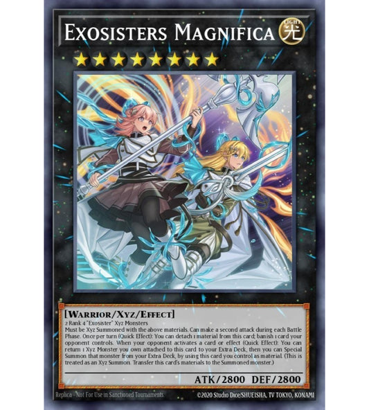 Exosisters Magnifica Secret Rare RA02-EN038