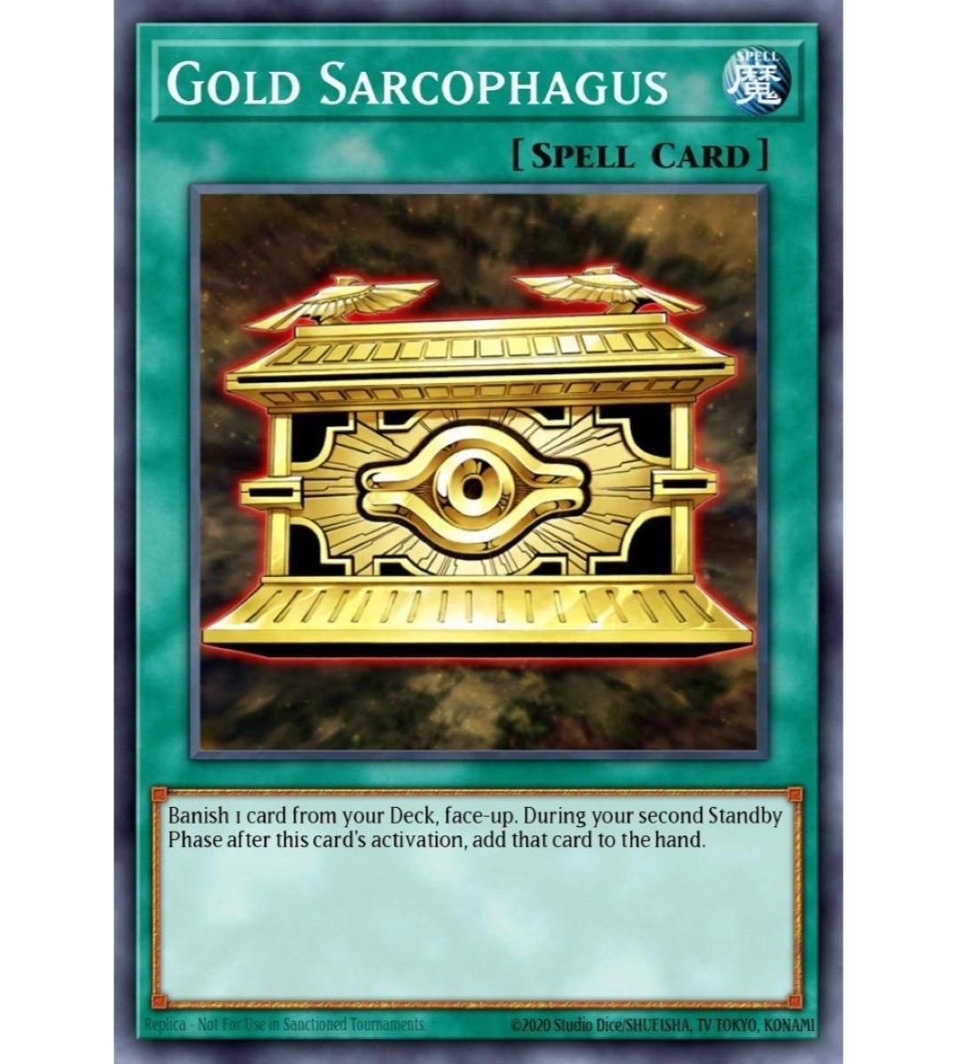 Gold Sarcophagus Ultra Rare RA02-EN052