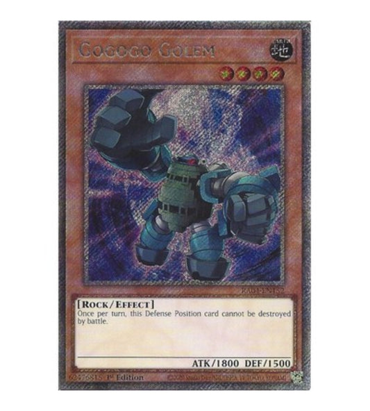 Gogogo Golem Platinum Secret Rare RA04-EN152