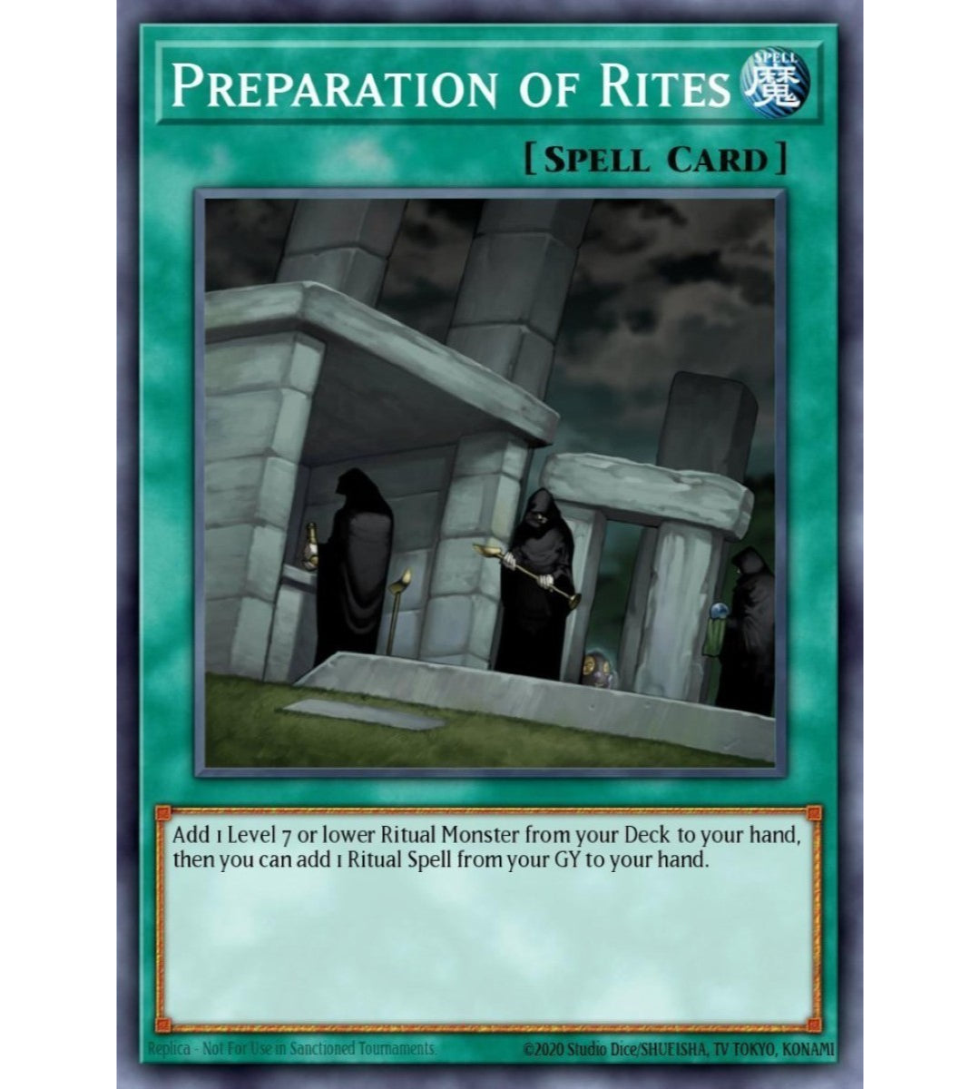 Preparation of Rites Secret Rare RA02-EN056