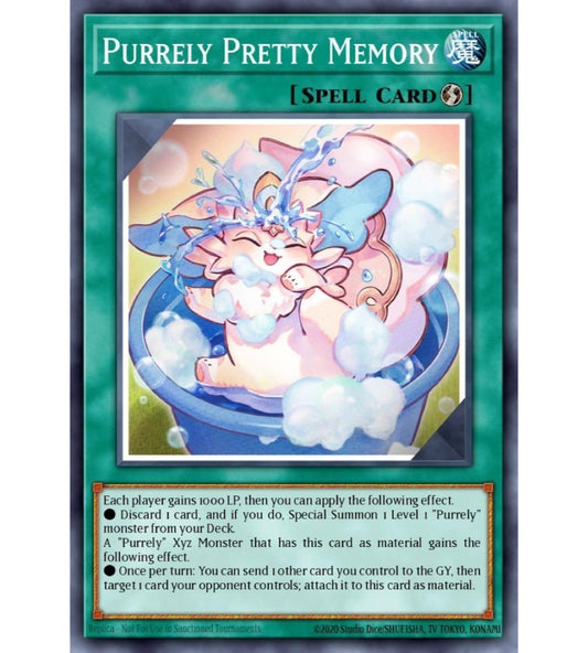 Purrely Pretty Memory - Secret Rare - RA02-EN072