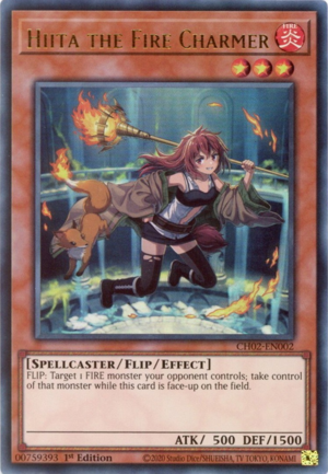 Hiita the Fire Charmer - Ultra Rare - CH02-EN002