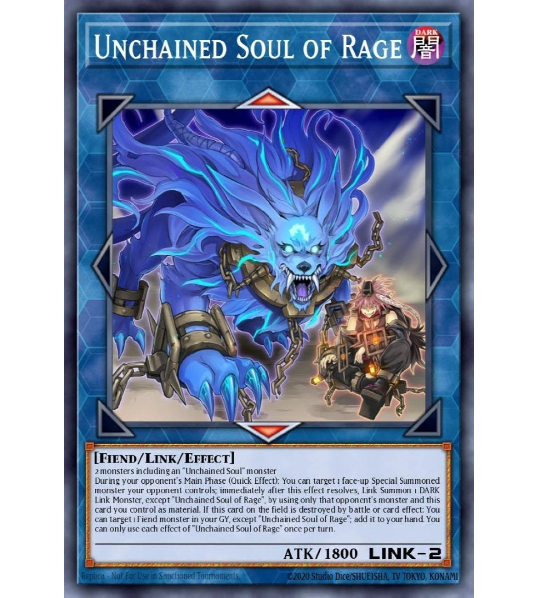 Unchained Soul of Rage Secret Rare RA02-EN041